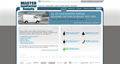 Desktop Screenshot of masterjanitorialsupply.com